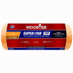 WOOSTER BRUSH Super Fab Paint Roller Cover, Shed Resistant, 1-1/4-In. Nap, 9-In. PAINT WOOSTER BRUSH   