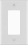 LEVITON MFG CO WHT 1G DCRAMW WALLPLATE ELECTRICAL LEVITON MFG CO