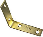 ASSA ABLOY AMERICAS RESIDENTIALI NC 4-Pk., 3 x 3/4 In. Brass Corner Iron HARDWARE & FARM SUPPLIES ASSA ABLOY AMERICAS RESIDENTIALI NC