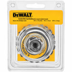 DEWALT DEWALT DW4916 Wire Cup Brush, 3 in Dia, 5/8-11 Arbor/Shank, 0.02 in Dia Bristle, 1-1/8 in L Bristle Trim TOOLS DEWALT