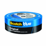 SCOTCH BLUE ScotchBlue 2090-36NC Painter's Tape, Multi-Surface, 60 yd L, 1.41 in W, Paper Backing, Blue PAINT SCOTCH BLUE