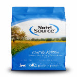 AMERICAN DISTRIBUTION & MFG Dry Cat & Kitten Food, Chicken, Salmon & Liver, 12 Lbs.