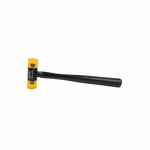 STANLEY STANLEY 57-594 Hammer, 8 oz Head, Soft Face, Plastic Head, 12-1/8 in OAL TOOLS STANLEY