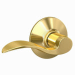 SCHLAGE LOCK CO Brass Accent Passage Lever Lockset