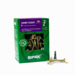 SPAX #8 x 2" Interior Wafer Head Cabinet Wood Screws Multi-Material Torx T-Star Plus (140 EA) 1 LB