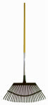 GREAT STATES CORPORATION 19 In. Flexible Steel Head Lawn Rake, 48 In. Comfort Molded-Grip Handle LAWN & GARDEN GREAT STATES CORPORATION