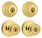 ASSA ABLOY AMERICAS RESIDENTIALINC. Security Combination Lockset, Brass HARDWARE & FARM SUPPLIES ASSA ABLOY AMERICAS RESIDENTIALINC.