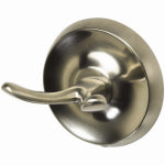 HOMEWERKS WORLDWIDE LLC-IMPORT Rounded Robe Hook, Brushed Nickel