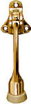 ASSA ABLOY AMERICAS RESIDENTIALI NC Doorstop, Wall-Mount, Kick-Down, Bright Brass, 4 In. HARDWARE & FARM SUPPLIES ASSA ABLOY AMERICAS RESIDENTIALI NC
