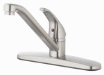 HOMEWERKS WORLDWIDE LLC-IMPORT Single-Handle Kitchen Faucet, Brushed Nickel