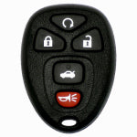 CAR KEYS EXPRESS Car Remote Shell, 5 Buttons, for Select Buick, Cadillac, Chevrolet, GMC, Saturn, NO ELECTRONICS