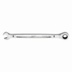 MILWAUKEE Milwaukee 45-96-9308 Ratcheting Combination Wrench, Metric, 8 mm Head, 5-3/4 in L, 12-Point, Steel, Chrome TOOLS MILWAUKEE