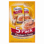 HARTZ MOUNTAIN CORP Lickable Stew Treats for Cats, Chicken & Tuna, 1.4 oz. Each, 5-Pk. PET & WILDLIFE SUPPLIES HARTZ MOUNTAIN CORP