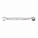 MILWAUKEE Milwaukee 45-96-9211 Ratcheting Combination Wrench, SAE, 11/32 in Head, 6.14 in L, 12-Point, Steel, Chrome TOOLS MILWAUKEE