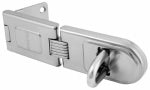 MASTER LOCK Master Lock 720DPF Latching Hasp, 6-1/4 in L, 1/2 in W, Steel, Zinc, 7/16 in Dia Shackle HARDWARE & FARM SUPPLIES MASTER LOCK
