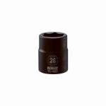 STANLEY CONSUMER TOOLS Metric Impact Socket, 6-Point, 3/4-In. Drive, 26mm TOOLS STANLEY CONSUMER TOOLS