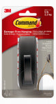3M COMPANY Modern Reflections Metal Hook, Oil Rubbed Bronze, 1 Large Hook/2 Strips