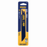 IRWIN Irwin 372618 Reciprocating Saw Blade, Applicable Materials: Sheet Metal, Stainless Steel, 3/4 in W, 6 in L, 1/2 in Tang TOOLS IRWIN