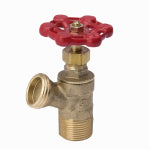 B & K INDUSTRIES B & K ProLine Series 102-704HC Boiler Drain Valve, 3/4 x 1/2 in Connection, MIP x FIP, 125 psi Pressure, Brass Body PLUMBING, HEATING & VENTILATION B & K INDUSTRIES
