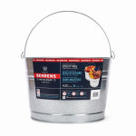 BEHRENS INC Wash Tub, Galvanized Sheet Steel, Round, 4 Gallons