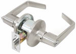 TELL MANUFACTURING INC Light-Duty Commercial Satin-Finish Entry Lever HARDWARE & FARM SUPPLIES TELL MANUFACTURING INC