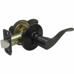 TAIWAN FU HSING INDUSTRIAL CO Reversible Bergamo Wave Lever Passage Lockset, Aged Bronze
