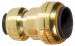 B&K LLC Push-On Reducer Pipe Coupling, Low Lead, 3/8 x 1/2 In. Copper x Copper
