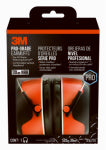 3M 3M Pro Series 7100107419 Ear Muffs, 30 dB NRR, Black/Red CLOTHING, FOOTWEAR & SAFETY GEAR 3M   