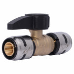 SHARKBITE SharkBite K22185 Ball Valve, 3/4 in Connection, Push, 160 psi Pressure, Brass Body PLUMBING, HEATING & VENTILATION SHARKBITE