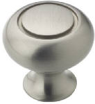 AMEROCK Amerock Everyday Heritage Series BP53011G10 Cabinet Knob, 1-3/16 in Projection, Zinc, Satin Nickel HARDWARE & FARM SUPPLIES AMEROCK