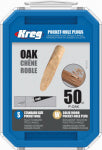 KREG TOOL COMPANY Oak Plugs, 3/8-In., 50-Pk.