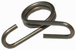 PARKER MCCRORY MFG. Parmak 719 Spring Clip, Stainless Steel, For: 3/8 in Fiberglass Rod Post HARDWARE & FARM SUPPLIES PARKER MCCRORY MFG.