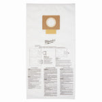 MILWAUKEE Milwaukee 49-90-1989 Fleece Dust Bag, 9 gal Capacity, 13-3/4 in L, 1/8 in W TOOLS MILWAUKEE