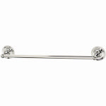 HOMEWERKS WORLDWIDE LLC-IMPORT Rounded Towel Bar, Chrome, 24-In.