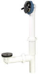 KEENEY Keeney 64W Bath Drain Assembly, Plastic, White PLUMBING, HEATING & VENTILATION KEENEY