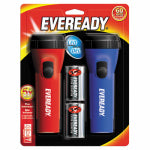 ENERGIZER BATTERY Energizer EVEL152S Flashlight, D Battery, Carbon Zinc Battery, LED Lamp, 9 Lumens, 57 m Beam Distance, 50 hr Run Time ELECTRICAL ENERGIZER BATTERY   