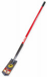 BULLY TOOLS 4-In. Trench Shovel, 59-In. Fiberglass Handle