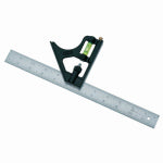 STANLEY STANLEY 46-222 Combination Square, 1 in W Blade, 12 in L Blade, SAE Graduation TOOLS STANLEY