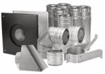 DURAVENT Pellet Stove Vent Kit, Horizontal, 4 In.