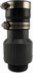 ECO-FLO Eco-Flo EFSCV125RS Sump Pump Check Valve, 1-1/2 x 1-1/4 or 1-1/2 in Connection, MPT x Barb or Spigot, Plastic Body PLUMBING, HEATING & VENTILATION ECO-FLO