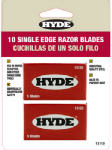 HYDE Hyde 13110 Blade, Razor, 1-Edge Blade, Steel Blade PAINT HYDE   