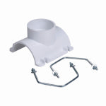 OATEY Oatey 43793 Saddle Tee Kit, 4 x 3 in Connection, PVC, Black/White PLUMBING, HEATING & VENTILATION OATEY