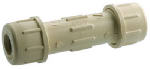 B&K LLC CPVC Compression Repair Pipe Coupling, 5/8 OD x 1/2 In. PLUMBING, HEATING & VENTILATION B&K LLC