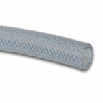 ABBOTT RUBBER CO INC PVC Tubing, Clear, 3/8 In. ID x 5/8 In. OD x 100 Ft.