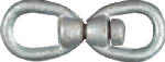 ASSA ABLOY AMERICAS RESIDENTIALI NC Swivel Open Round Eye Connecting Link, Forged, 5/16 In.