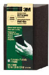 3M 3M CP-041 Sanding Sponge, 4-7/8 in L, 2-7/8 in W, 80 Grit, Medium, Aluminum Oxide Abrasive PAINT 3M