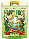 FOX FARM Happy Frog HFALLPURP4 All-Purpose Plant Food, 4 lb, Granular, 6-4-5 N-P-K Ratio LAWN & GARDEN FOX FARM