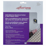 ADFORS Adfors FDW6503-U Electrical Outlet/Wall Repair Patch, White BUILDING MATERIALS ADFORS   