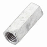 ASSA ABLOY AMERICAS RESIDENTIALI NC Threaded Rod Coupler, Galvanized, 5/8 In. -11 HARDWARE & FARM SUPPLIES ASSA ABLOY AMERICAS RESIDENTIALI NC