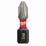 MILWAUKEE ELECTRIC TOOL CORP Shockwave #2 Phillips Impact Insert Bit, 1 In.